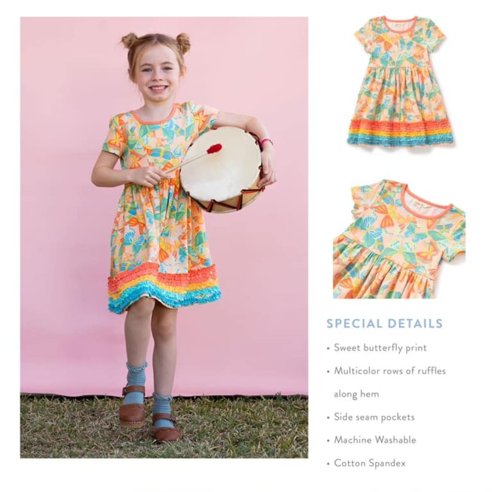 Matilda Jane - Chasing Butterflies Dress - Sz 4